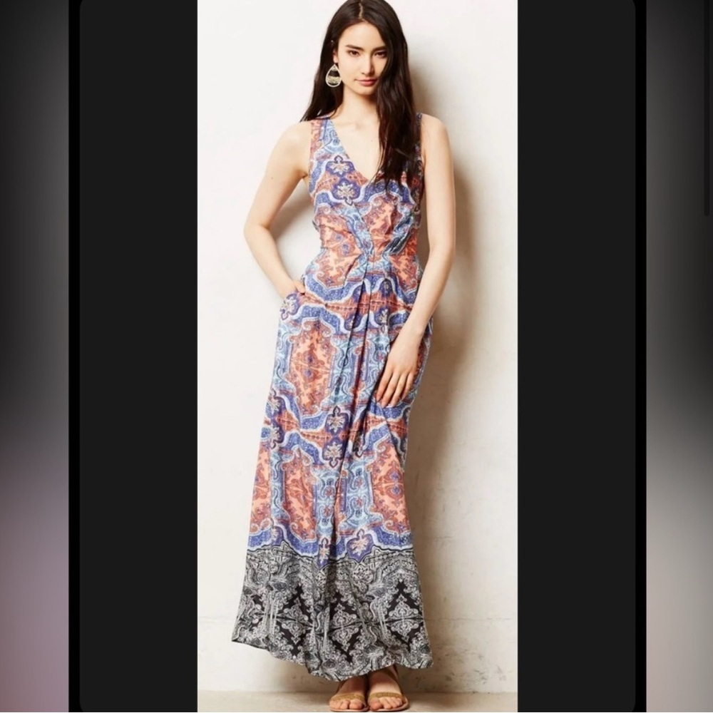 Anthropologie Maeve Boho Maxi Dress